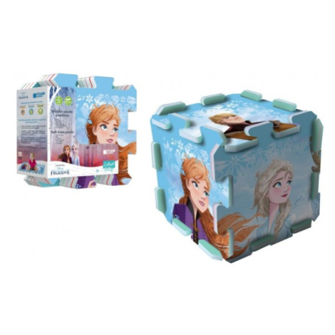 Pěnové puzzle Ledové království II/Frozen II 118x60cm 8ks v sáčku Trefl