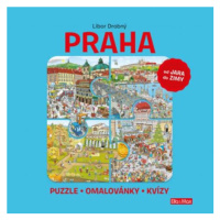 PRAHA - Puzzle, omalovánky, kvízy