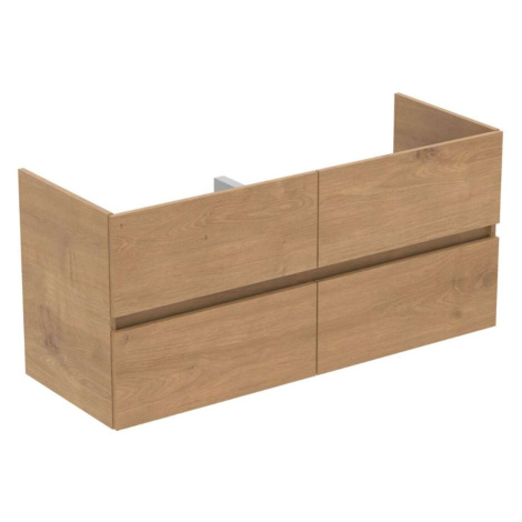 Ideal Standard Eurovit - Umyvadlová skříňka, 55x120x44 cm, 4 zásuvky, dub R0267Y8