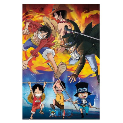 Plakát One Piece - Ace Sabo Luffy (33) Europosters
