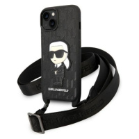 Karl Lagerfeld KLHCP14SSTKMK hard silikonové pouzdro iPhone 14 6.1