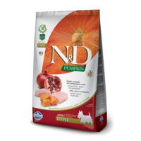 N & D GF Pumpkin DOG Adult Mini Chicken & Pomegranat 2,5kg