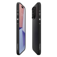 Pouzdro Spigen Liquid Air pro iPhone 15 Pro Max - matně černé