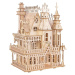 Woodcraft construction kit Dřevěné 3D puzzle Fantasy vila