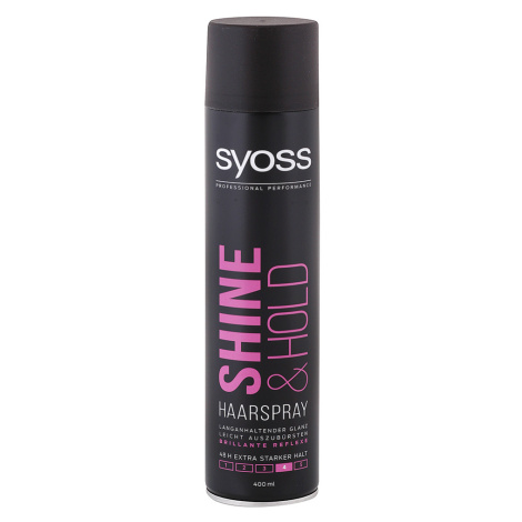 Syoss Shine & Hold lak na vlasy s extra silnou fixací 400 ml