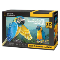 3D puzzle Sapphire papoušek 88 dílků National Geographic