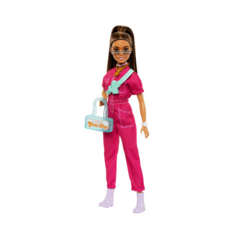 Barbie deluxe módní panenka - v kalhotovém kostýmu Mattel