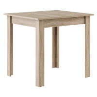 Jídelní stůl MEPHIT 80x80 cm, dub sonoma