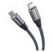 PremiumCord kabel USB-C, USB 3.2 gen. 1, 3A, 5Gbit/s, opletený, 2m - ku31ct2