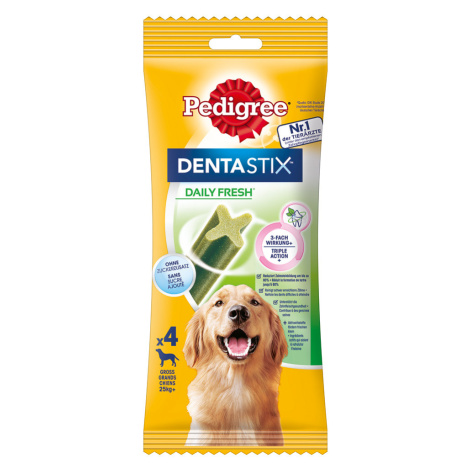 Pedigree Dentastix Fresh každodenní svěžest - 4 ks Large - pro velké psy (>25 kg)