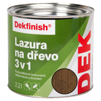 Lazura na dřevo DEKFINISH 3v1 wenge, 5 l