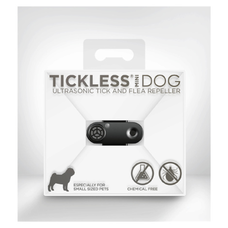 Tickless ultrazvukový odpuzovač klíšťat Mini Dog Black