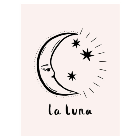 Ilustrace La Luna, Aislinn Simmonds, 30 × 40 cm