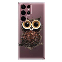 iSaprio Owl And Coffee pro Samsung Galaxy S22 Ultra 5G