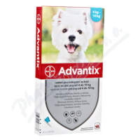 Advantix pro psy 4-10kg spot-on 1x1ml