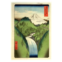 Obrazová reprodukce Fuji, Ando or Utagawa Hiroshige, 26.7 × 40 cm