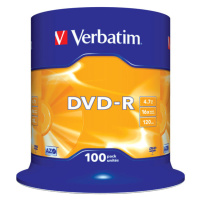 Verbatim DVD-R 4,7GB 16x, 100ks (43549)