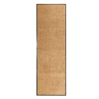 Shumee Rohožka pratelná krémová 60 × 180 cm