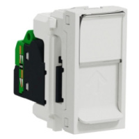 Schneider Electric Nová Unica datová zásuvka RJ45 kat.5e STP bílá NU341218 1modul