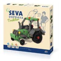 Vista Stavebnice Seva Doprava Traktor plast 384 dílků v krabici 35x33x5cm 5+