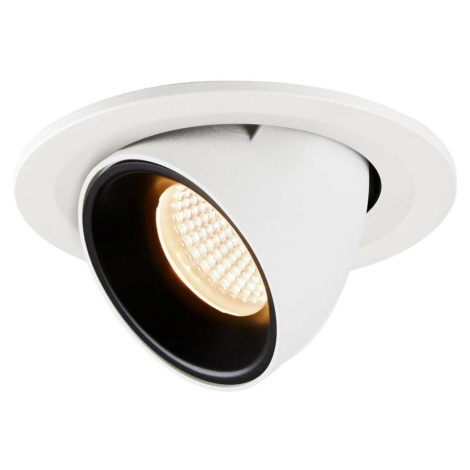 SLV BIG WHITE NUMINOS GIMBLE S zápustné stropní svítidlo bílé/černé 2700 K 40° 1005879