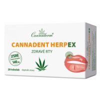 Cannaderm Cannadent HerpEX rty bez puchýřů 28 tob.