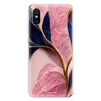 iSaprio Pink Blue Leaves pro Xiaomi Mi 8 Pro