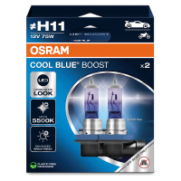 Osram H11 Cool Blue Boost Autožárovky Chladné Světlo 5500K +100%