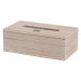 Dřevěný box na papírové kapesníky přírodní