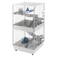 Furet Tower Klec pro fretky - šedá : D 80 x Š 75 x V 161 cm