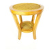 Ratanový obývací stolek PRAHA - světlý med