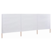 Zástěna proti větru 400x120 cm Dekorhome Antracit