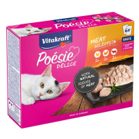 Vitakraft Poésie Délice Sauce masový 6x85 g