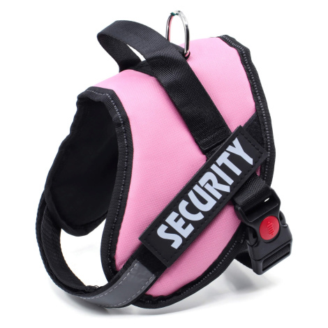 Vsepropejska Security bezpečný postroj pro psa | 51 – 115 cm Barva: Růžová, Obvod hrudníku: 85 -