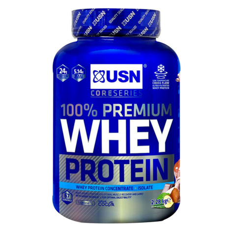 USN 100% Whey Protein Premium 908g - vanilka