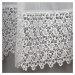 Dekorační dlouhá záclona s řasící páskou CAMILA bílá 600x250 cm MyBestHome
