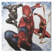 Obraz na plátně Spider-Man - Trio, 2 cm - 40×40 cm