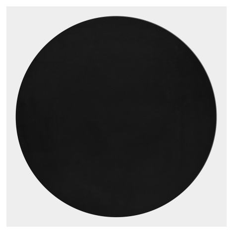 Ayyildiz, AKCE: 200x200 (průměr) kruh cm Kusový koberec Pouffy 5100 Black kruh, černá, obývací p