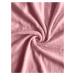 Prostěradlo Froté Lux 180x200 cm růžová