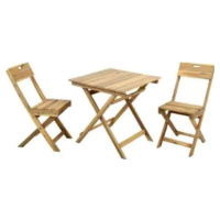 Rojaplast FILAX bistro set dřevěný