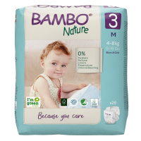 Bambo Nature 3 dětské plenky 4 - 8 kg 28 ks