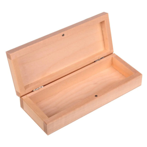 FK Dřevěná krabička s magnetem na dvě pera - 18x7,3x4 cm, Přírodní