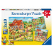 Ravensburger puzzle 052493 Prázdniny na venkově 3x49 dílků