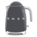 SMEG 50's Retro Style 1,7l šedá