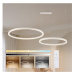 Brilagi - LED Stmívatelný lustr na lanku PORTOFINO LED/98W/230V bílá + DO BRI516