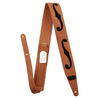 Gretsch F-Holes Strap Orange/Black