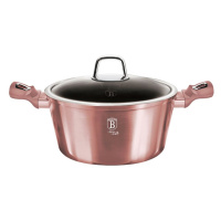 Kastrol s poklicí s mramorovým povrchem 20 cm I-Rose Edition BERLINGERHAUS BH-6034
