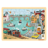 Puzzle Doprava, dřevěné