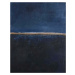 Ručně malovaný obraz 78x98 cm Edge Blue – Malerifabrikken