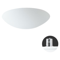 OSMONT AUR68608 AURA V11 stropní/nástěnné skleněné polovestavné svítidlo bílá IP44 4000 K 17W LE